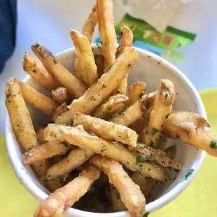 Parsley fries