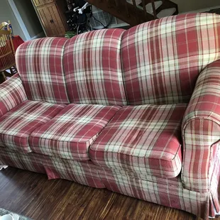 Couch before