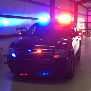 Emergency Vehicle Light Installation