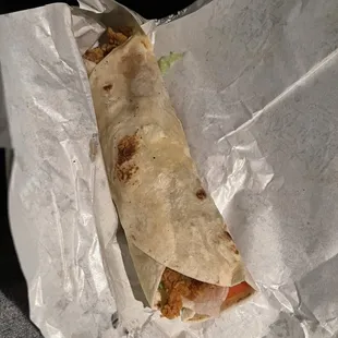 Beijing Style Chicken Wrap