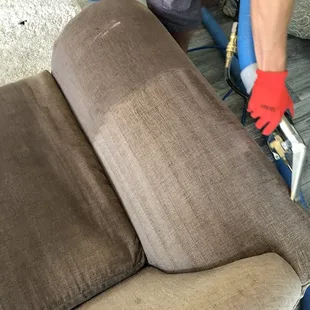 Upholstery cleaning
