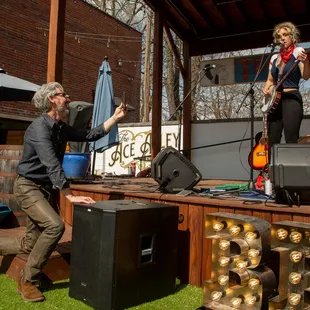 Ace Coffee Photo Music in the Ace Alley