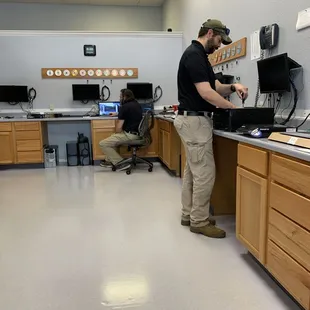 Techs working on Computers at Ace Computer Service