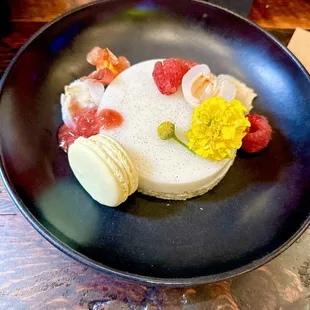 Lychee pannacotta