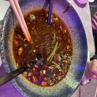 Hot and sour noodle