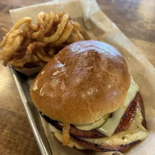 Fried Bologna Sandwich