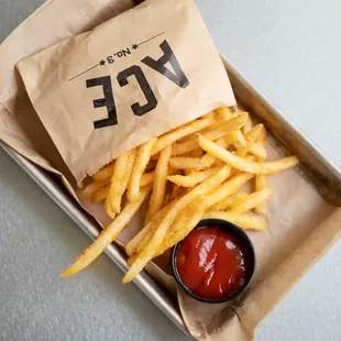Extra crispy French fries