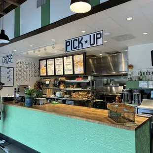 Order at the counter