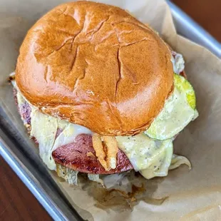 Fried Bologna Sandwich | Instagram: @telephonesmoothie