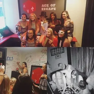 A fun teen birthday party outing in our Illusionist Room!