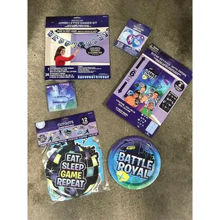 Fornite Battle Royal Party Supplies