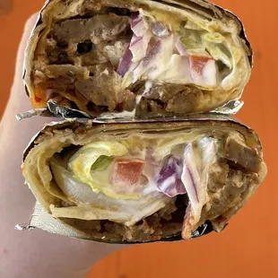 Lamb Steak Shawarma