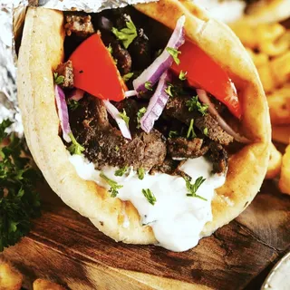 Lamb Steak Gyro