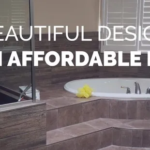 Have an idea for your new bathroom? Give us a call and we can give you the bathroom of your dreams.