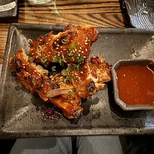 grilled Japanese pork ribs