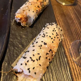 Backed Crab hand roll
