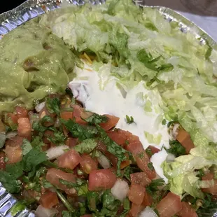 Carne asada Bowl. A bit salty but Super filling and delicious