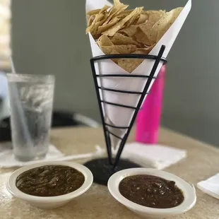Chips and Roasted Salsa
