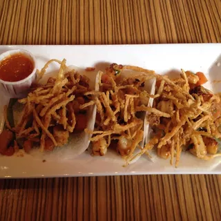 Jicama Shrimp Tacos