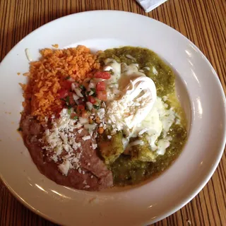 Enchiladas Verdes