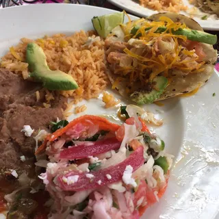 Crab Tinga Tacos