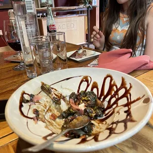 Fried Brussel Sprouts Salad