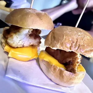 Happy Hour Chicken Sliders