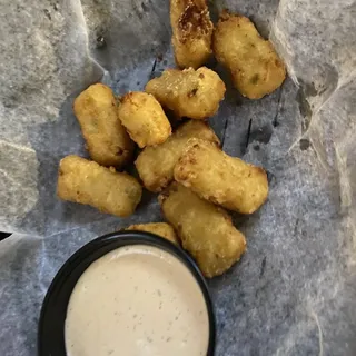 Mac and cheese bites