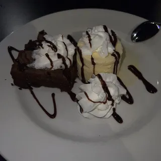 Fudge Brownie Sundae