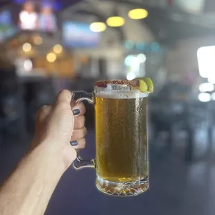 Cold Modelo, Chamoy + Tajin