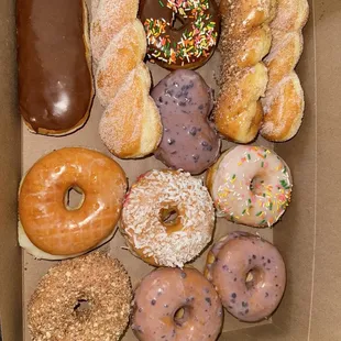 A dozen donuts