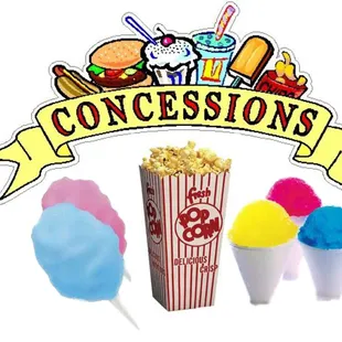 Cotton Candy , Popcorn and Snow Cone machines