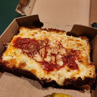Personal Detroit pizza