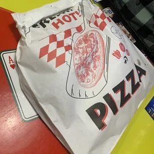 Pizza to go....in a bag?????