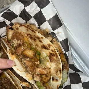 Shrimp tacos
