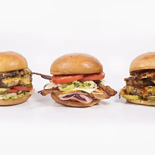 Double Cheeseburger, Ace of Clubs, Hickory Cheddar Burger