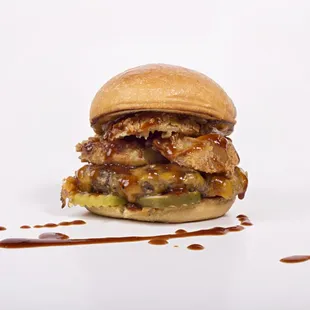 Hickory Cheddar Burger