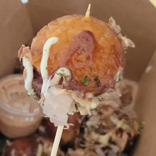 Yummy Japanese style street food.