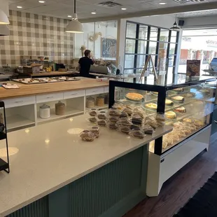 Pies and cheesecake as far as the eye can see