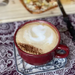 Large cappuccino