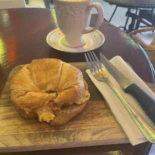 Bacon Egg and Cheese Croissant