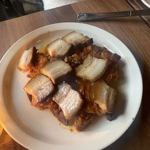 Coffee Braised Pork Belly