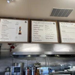 sushi and sashimi, interior