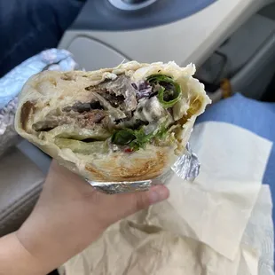 Gyro Meat Wrap