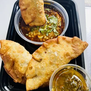 Birria empanadas