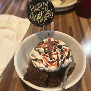 birthday treat cake