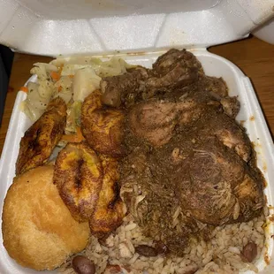 Brown Stew Dinner Plate