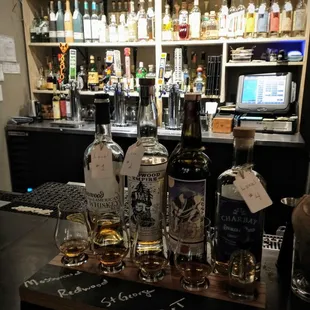 Local whiskey tasting ($20)