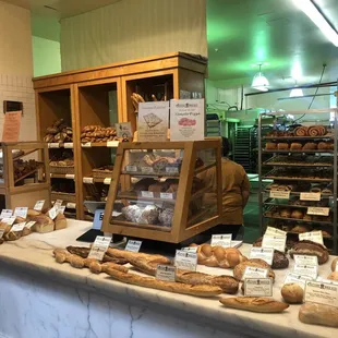 Array of baked breads