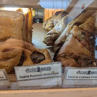 Ham and cheese turnover